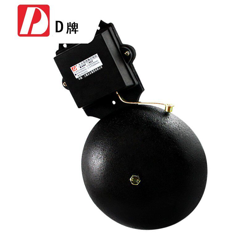 D牌电气无火花电铃全自动打铃器学校工厂打铃器8寸外击铸铁打铃仪