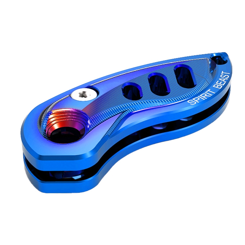 机车改装适用春风巡航450CL-C钥匙坯复古钥匙折叠壳春风胚子套