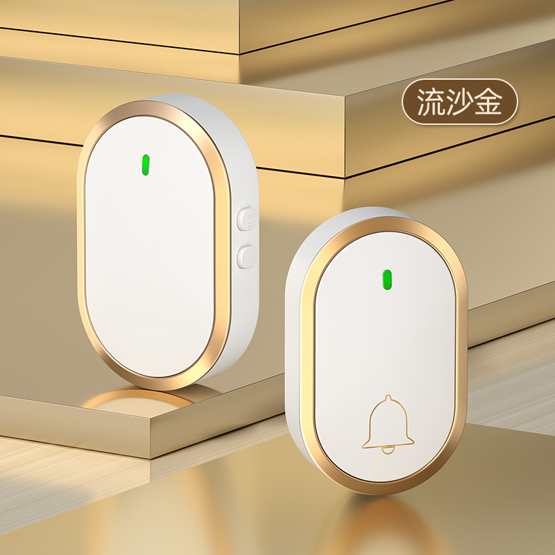 门铃家用无线超远距离电子遥控门玲免插电入户叮咚门钟老人呼叫器