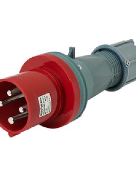 威浦工业插头63A4芯TYP643/543/843/2918/3918/5918/6918防水IP44