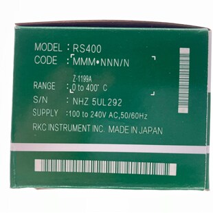 N智能温控仪RS400 理化RKC温控表RS400 MMM NNN N现货 VMM