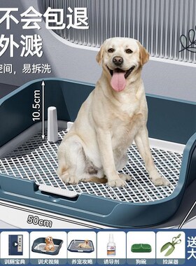 狗狗定点排便神器小型犬中型犬宠物狗大小便神器上厕所专用狗尿盆