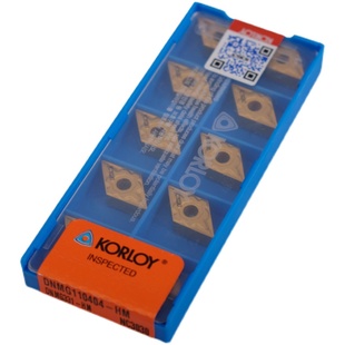 KORLOY克洛伊数控刀片 内控车刀DNMG110404-HM NC3030 菱形钢件