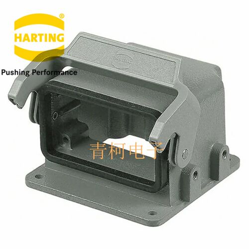 哈丁HARTING卧式底座09300100901 HAN-10B-AGW-LB 电机插座SEW