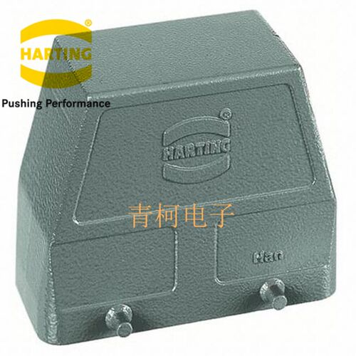 09300100523 HARTING重载连接器HAN10B上壳 10芯接线盒侧出线PG29