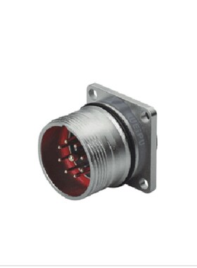 WEIPU威浦M23SJ9Z插座M23-9-12-17-19针公针直式方形法兰信号插座