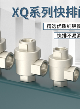 气阀开关阀气动控制阀XQ170600快速排气阀XQ171000快速放气阀配件