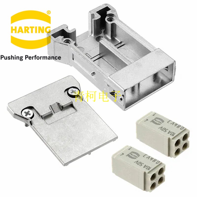 09140083021HARTING重载连接器 Han-Modular系列 2行4路 公插模块