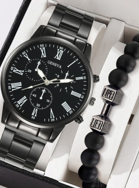 情人节礼物送男友个性潮款嘻哈手串礼盒网红爆款男士赛博朋克手链