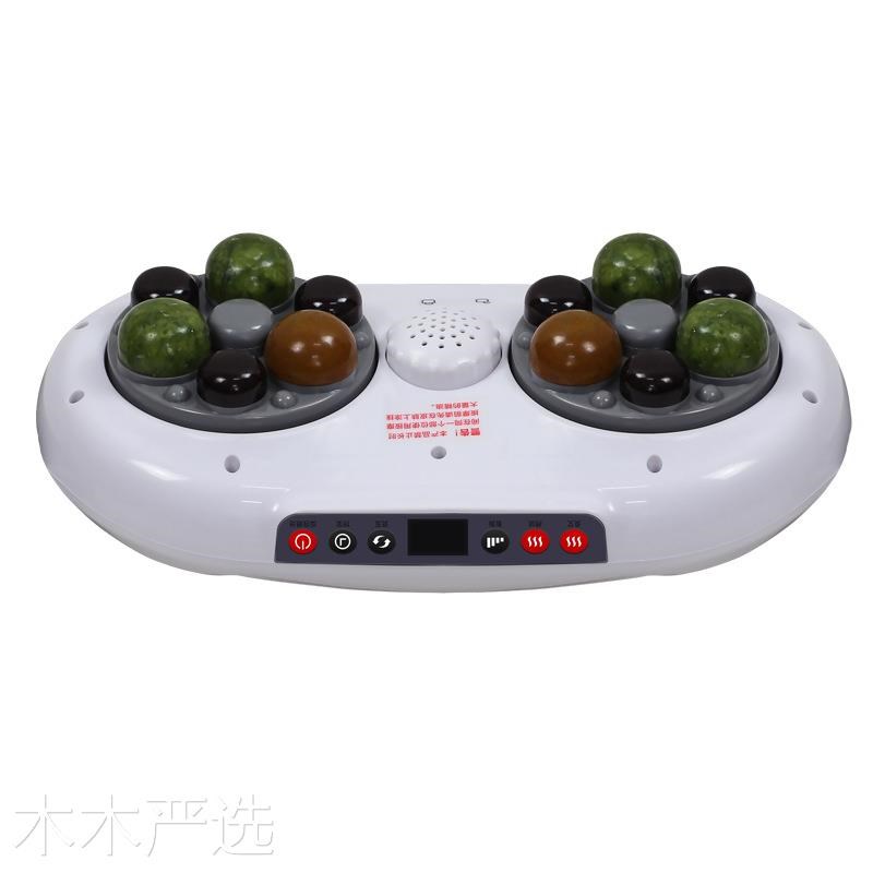 全自动砭石揉腹仪揉肚子神器腹部按摩器加热大力度促进肠蠕动排便
