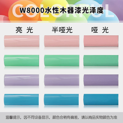 三联免打磨水性木器漆旧家具翻新入户门木门改色换色清漆自刷木漆