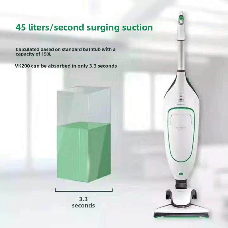 德国福维克VK200吸尘器 可宝 有线 吸尘器大吸力大功率家用拖地机