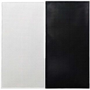 洞洞板定制上墙圆孔铁板手机壳配件五金工具置物架收纳展示架挂网