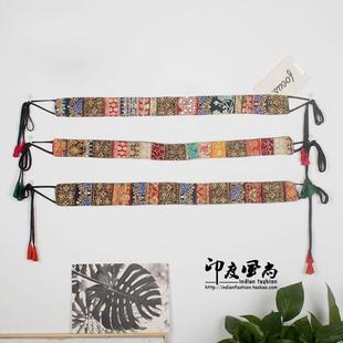 饰长70 印度风尚手工挂毯门帘民族风绣花门头横挂帘布艺家居瑜珈装
