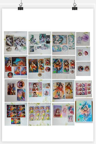 大乔王者周边王者荣耀X遇意官方正版全新仅拆开确认款部分已绝版