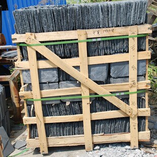 天然青石板瓦片复古别墅瓦片砖仿古阳台地砖墙砖防水隔热屋顶瓦板