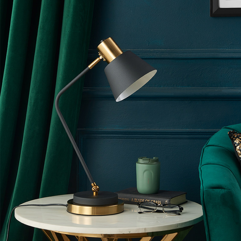 现代台灯经典书房学习阅读灯办公桌卧室床头灯客厅灯,家装灯饰光源,装饰台灯,淘宝优惠券,粉丝福利购,淘宝优惠卷