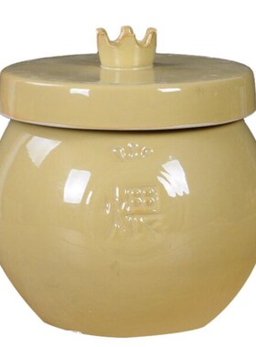 加厚鸡汤罐商用耐高温陶瓷罐灰塘鸭瓦罐汤土罐盐焗煨汤罐定制包装