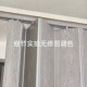 灰色室内门推拉门卧室阳台门通燃气临时门