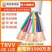 拖链电缆线 平方信号控制软线