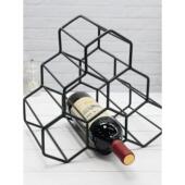 现代简约创意欧式 葡萄酒架子家用酒柜置物展示金属铁艺红酒架摆件