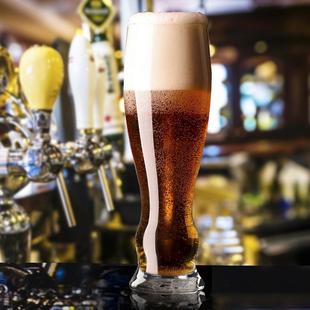 波兰krosno进口精酿啤酒杯专业酒杯比尔森水晶玻璃家用餐吧酒吧杯