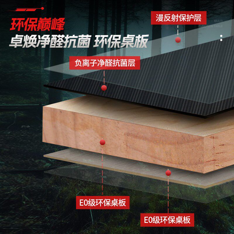 小型卧室家用床边带轮可移动电脑桌5台式机Q游戏桌置物架电竞桌