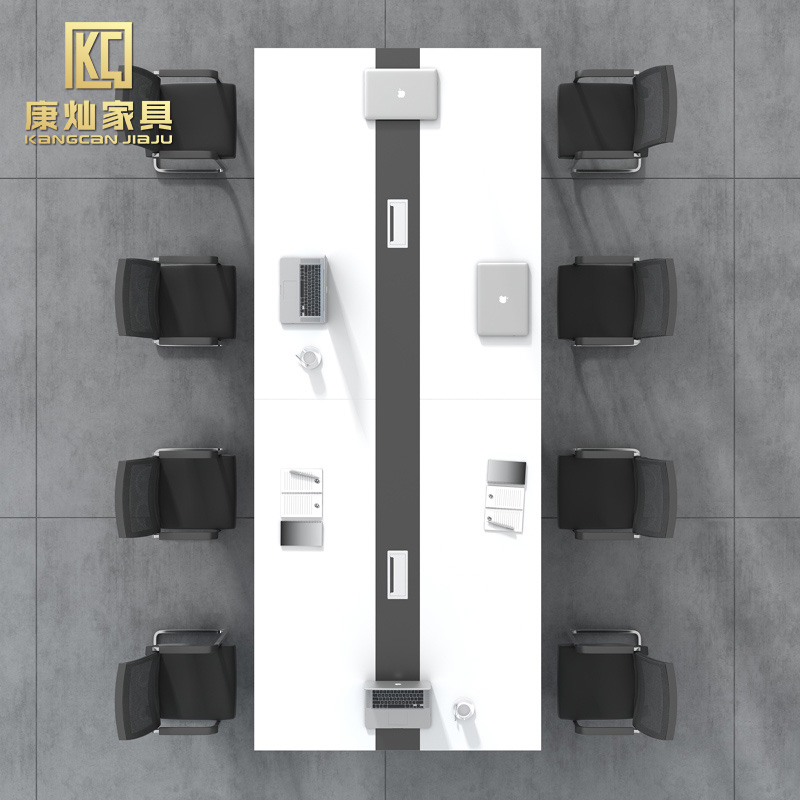 办公家具办公桌简约现代会议桌椅组合20人大型洽谈长条培训电脑桌