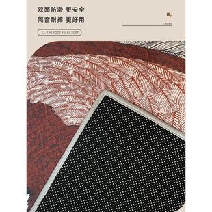 大面积全铺卧室床边毯欧式 复古风家用客厅地毯2024新款 入户门地垫