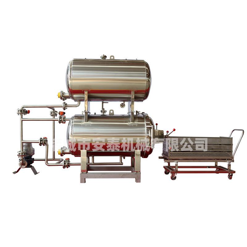 高温杀菌锅真空玉米鸭蛋粽子灭菌锅瓶装罐装肉制品全自动杀菌釜