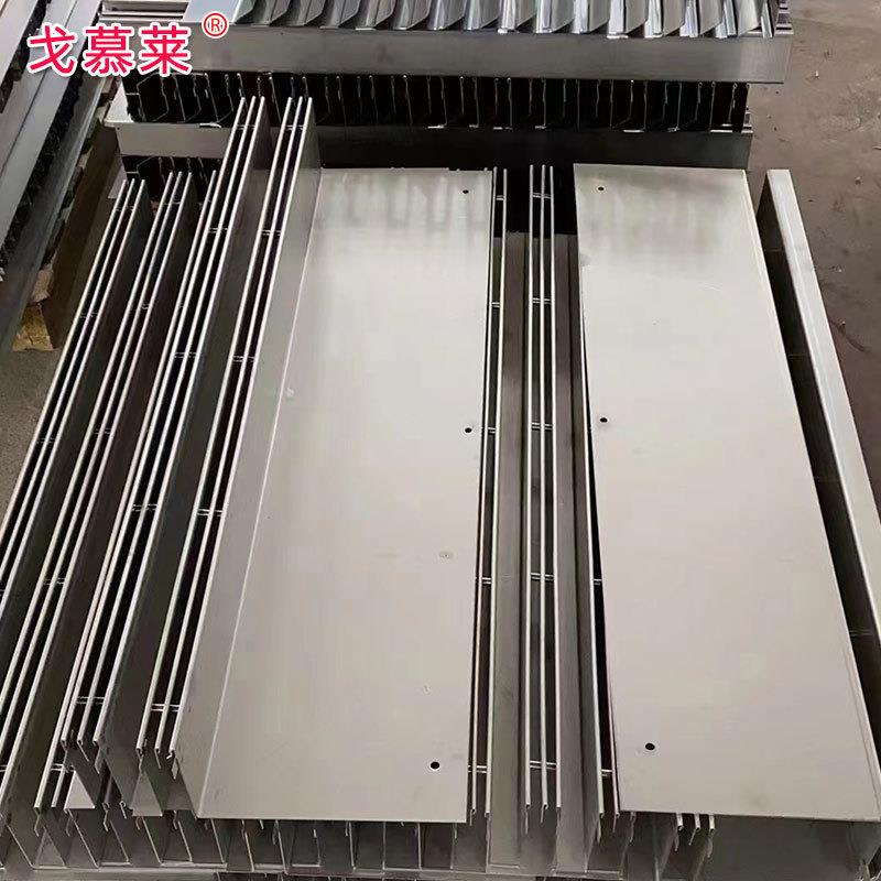 304不锈钢排水沟缝隙式雨水槽成品线性排水沟盖板流水u型槽