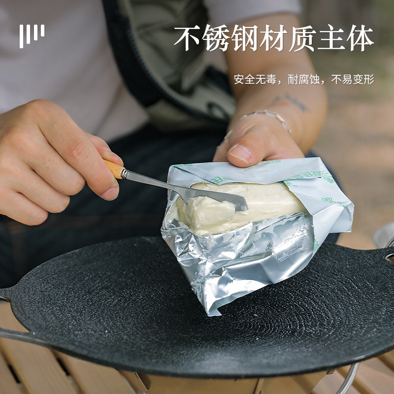 露营餐具收纳包3人用餐具套装收纳袋不锈钢勺子筷子叉子过蜡帆布