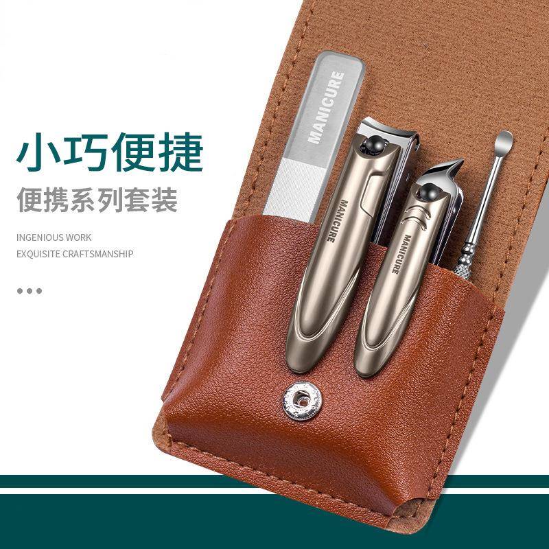 礼品指甲刀套装家用指甲剪高档爆款指甲钳单个修剪指甲挖耳勺工具