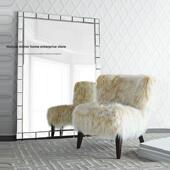 欧式 简约方形装 饰镜穿衣镜卧室酒店背景墙全身镜壁挂镜可定制