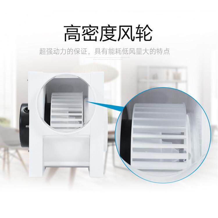 KLBT2离心KLT-12B风机高速1分体式 静音-排风扇适用酒店抽风换气