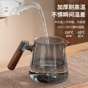 家用轻奢泡茶壶个人办公室喝茶功夫茶杯2025新款 玻璃茶具套装