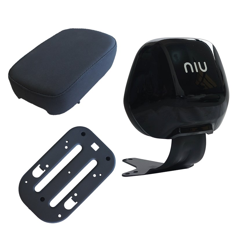 适配小牛电动车新款UMAXU3加厚加宽坐垫绒面款后靠背坐垫套装配件