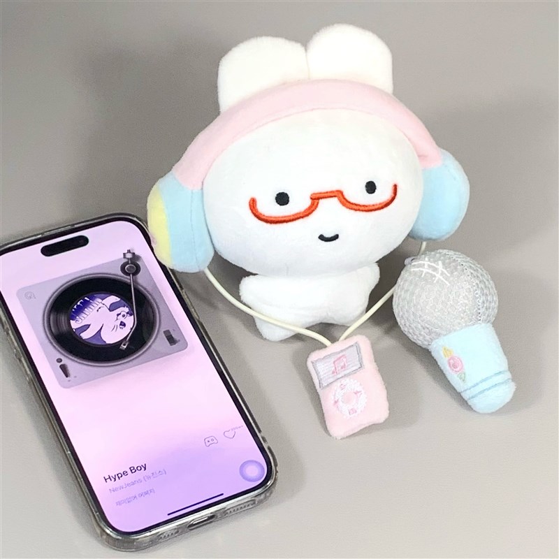 能放歌的MP3!娃用NFC耳机MP3 10cm棉花娃娃衣服努努kpop玩偶配件