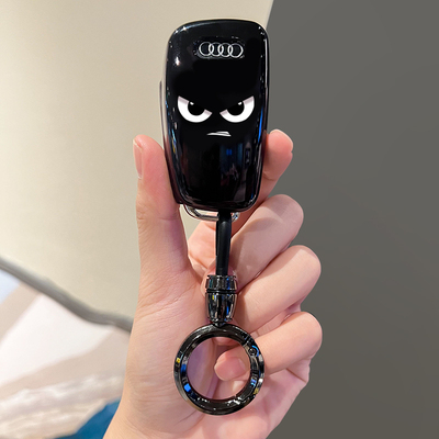 专用奥迪q3钥匙套a3折叠q2l车25款a4l新a6l男q5l女士a3l壳tt扣q7