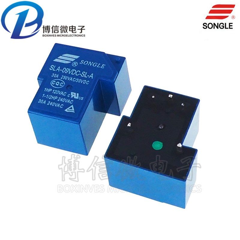 T90松乐继电器SLA-05 09 12V 24VDC 48VDC-SL-A -C 4/5/6脚 30A