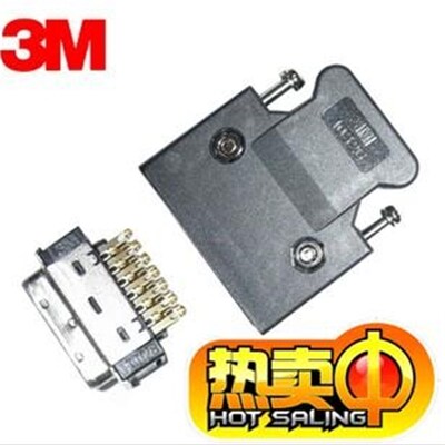 原装3M连接器 10126-3000PE 10326-52A0-008 MDR安川伺服电机插头