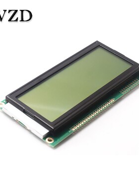 19264A不带字库4.3寸5V蓝黄灰屏KS0108液晶模组LCD显示器