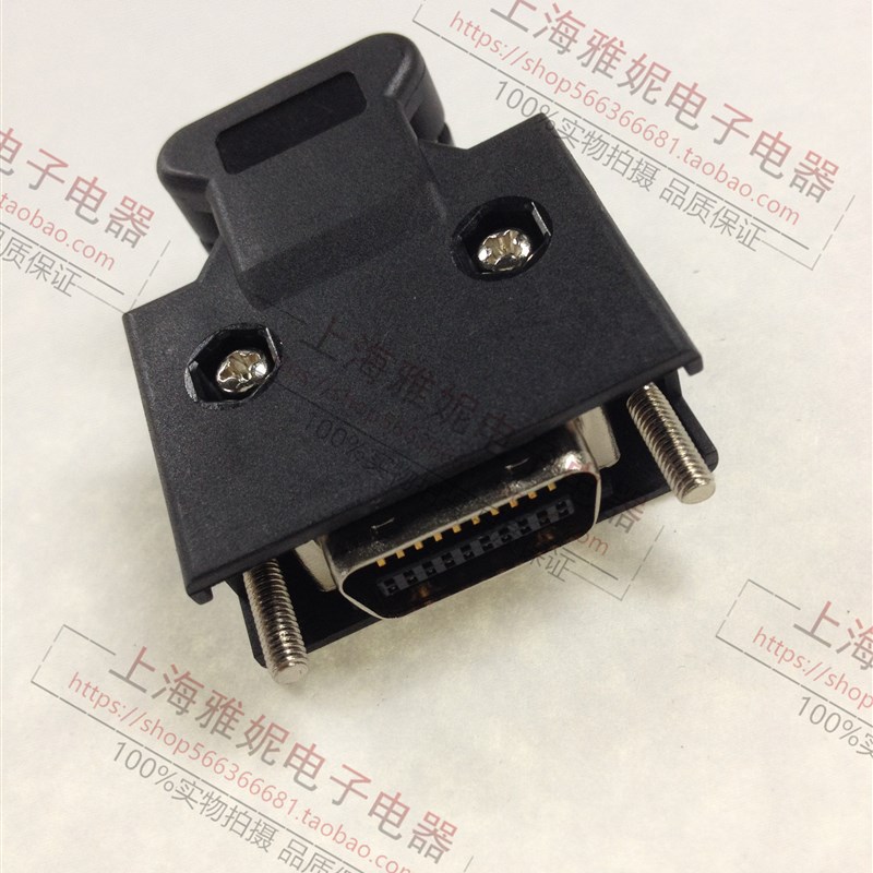 SAN-M 20P镀金 伺服驱动器接头芯替代3M 10320 VW3M8111 SM-20P
