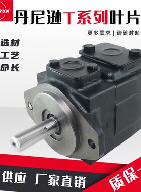 DENISON丹尼逊T6C-025-1R01叶片油泵T6D定量液压泵T6DC双联注塑机