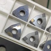 宝石刀 WNMG080408 ㊣氮化硼刀具 CBN 大块6角 金刚石车刀