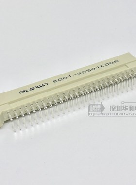 欧式插座DIN250 2*25p 9001-35501COOA 弯公 2.54间距