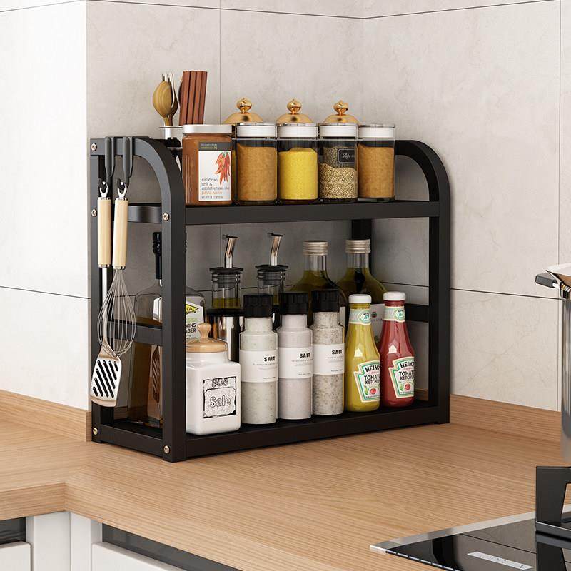厨房调料置物架台面多功能调味料品罐收纳盒家用台面分层收纳层架,厨房/烹饪用具,调料置物架,淘宝优惠券,粉丝福利购,淘宝优惠卷