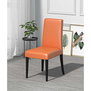 弹力皮椅子套罩垫子靠背一体四季通用凳子套餐桌?椅垫套家用