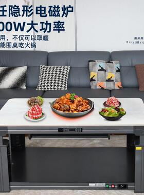 2025新款能升降取暖茶几智客厅电暖桌暖取FJK-SG22桌烤家火桌电烤