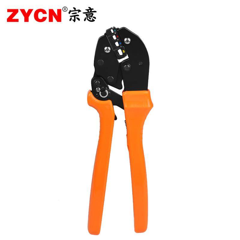 意AP系列压线钳冷压ZYCN\/宗端子手动棘速5轮式快宗压接端子钳0.2